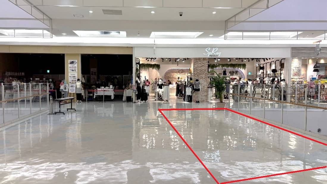 片面使用時4m×6m 全面使用時6.5m×6m