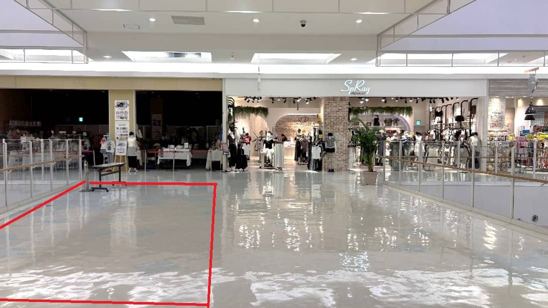 片面使用時4m×6m 全面使用時6.5m×6m