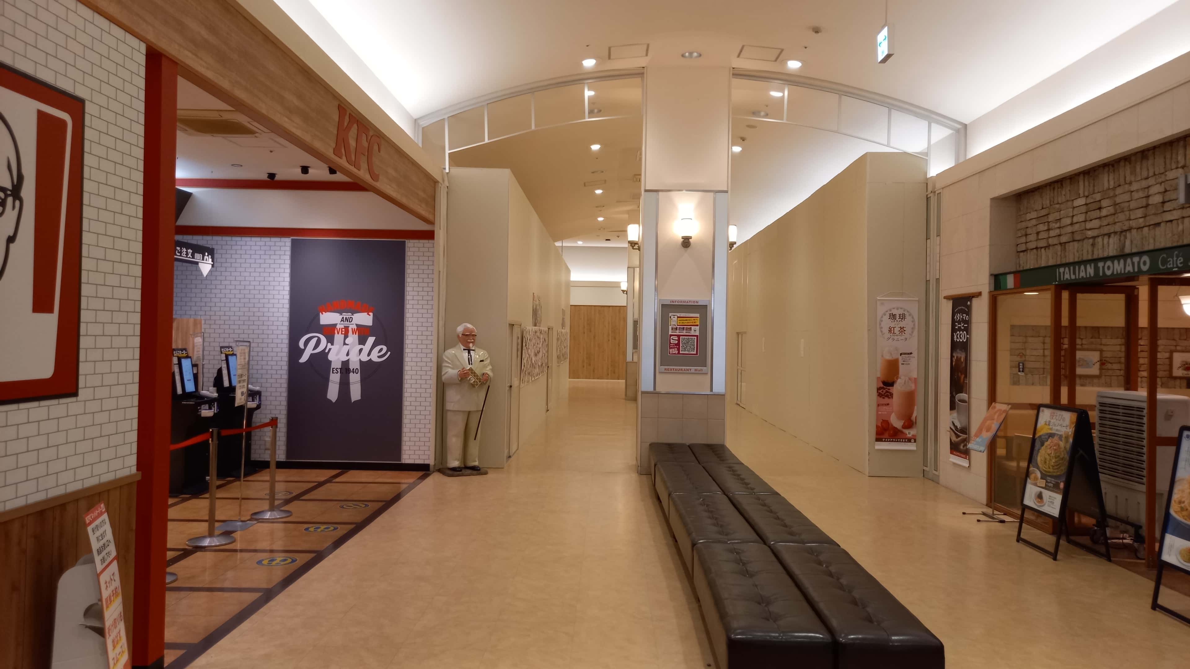 1F 飲食店街区画 イタリアンカフェJr. 横 104区画